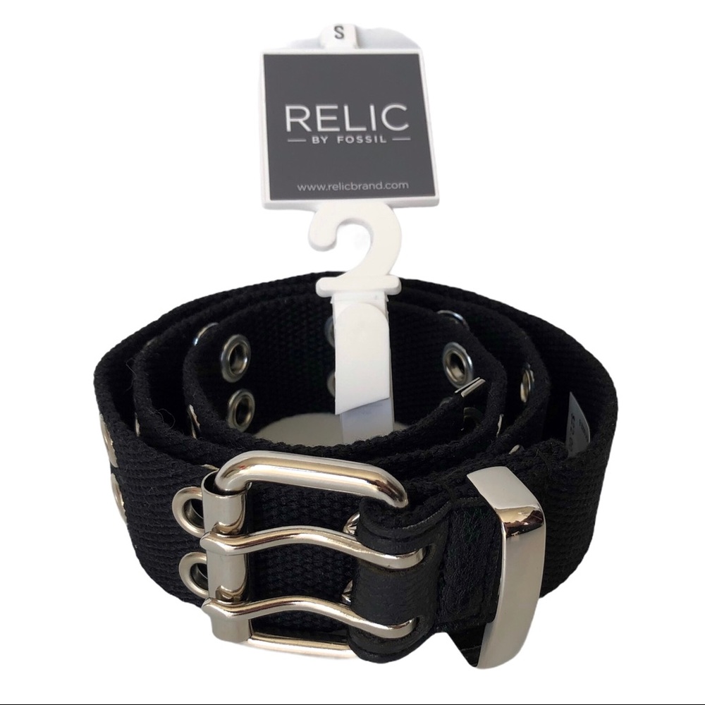 Relic by Fossil Double Grommet Belt NWT - Picture 1 of 8